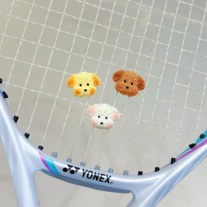 Cute Dog Shape Tennis Racket Shock Absorber