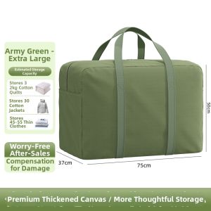Durable Large Capacity Moving Storage Bag