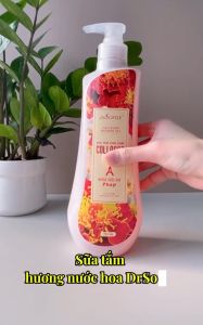 Sữa tắm tinh chất Collagen hương nước hoa DrSoftly Perfume Shower Gel 500ml (hương hoa trà Nhật hương hoa hồng Pháp lưu hương trên 2 giờ) 2Trucos