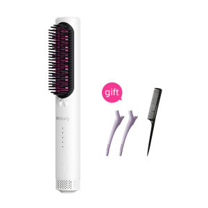 MinHuang | Electric Hot Comb Multifunctional Straight Hair Straightener Comb Negative Ion Anti-Scalding Styling Tool Straightening Brush