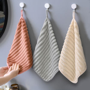 Soft Absorbent Small Hand Towels Hanging Kitchen Male Female Children Cute Home Use Handkerchiefs Bathroom Towels