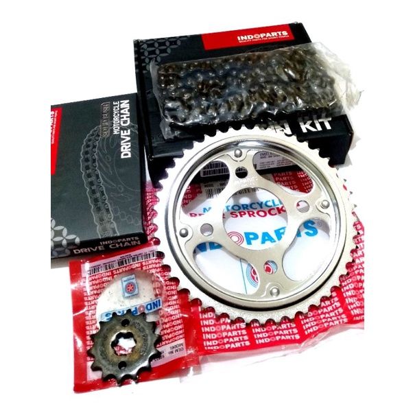 Gear set Honda cb150r gir depan 15 gir belakang 45 ukuran Lazada