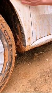 Bộ 2 tấm cao su chắn bùn thể thao KT 27x23cm kèm ốc vít chất liệu nhựa cao su dẻo cao cấp