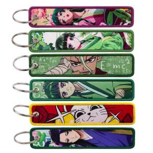 Japanese Anime Maomao Key Chain for Motorcycles Key Fobs Holder Men Women Key Tags Key Ring Cosplay Accessories Gifts