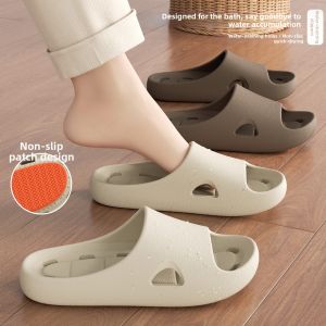RUNROU | Non-slip Quick-dry Anti-odor Stylish Shower Slippers