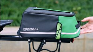 ROCKBROS Waterproof Bicycle Saddle Bag Reflective Large Capacity Tail Rear Trunk Bag Road Mountain Luggage Carrier Bike Bags