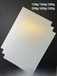 Handmade Thickened Pearl Paper Art Printing Business Card Paper Stationery Laser And Inkjet Printable A3 White Card Paper