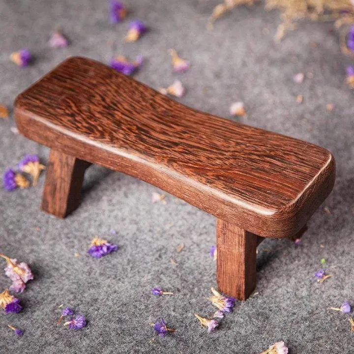 Chinese Style Chicken Wing Wood Bench Children's Small Bench Slipper ...