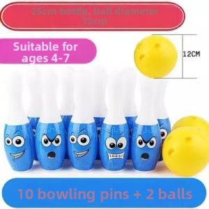 TEKANAI | Educational Indoor & Outdoor Bowling Set for Kids Large