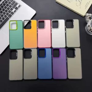 Case SOCOOL PLATING COLOUR Hologram Xiaomi POCO C65 M6 M6Pro X6 X6Pro F6 F5 F5Pro F4 F4 GT X5 X5Pro M5 M5s M4 Pro M3 M3Pro Hardcase Hybrid Soft SIDE COLOR Warna Casing Silikon Silicone Acrylic Mika Metalik Softcase Protect Pelindung Belakang Doff 4G Pro X