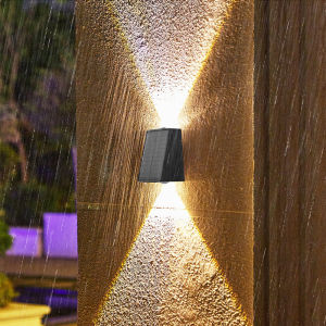 Solar Outdoor Wall Lights Garden Yard Decoration Atmosphere Lamp Outdoor Waterproof Wall Lamp