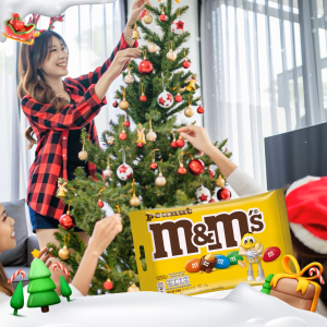 M&MS Peanut Chocolate Share Bag 180g Chocolate / Crunchy