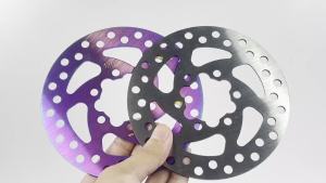 120mm Thép Không Gỉ Phanh Đĩa Cánh Quạt Kèm Ốc Vít Cho VSETT 9/9 + ZERO 8X 9 Xe Điện Thay Thế Phanh Đĩa Cánh Quạt