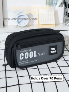 Jiaxun | Popular New Large Capacity Stationery Bag Canvas