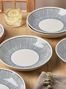 Japanese Deep Plate Ceramic