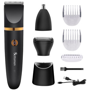 Máy Tẩy Lông Điện SCTTOMON Dành Cho Nam Bộ Máy Nhổ Lông Đa Chức Năng 3 Trong 1 Có Thể Sạc Lại Bộ Dụng Cụ Tẩy Lông Toàn Thân Có Thể Giặt Được Máy Tỉa Lông Mũi Để Sử Dụng Tại Nhà