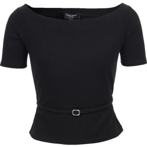 Vero Moda | Áo Thun Trắng Đen Dễ Tháo Vai