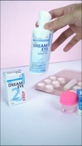 Nước ngâm/ nhỏ mắt cấp ẩm bảo quản tốt cho lens Dream Eye - Hàn Quốc
