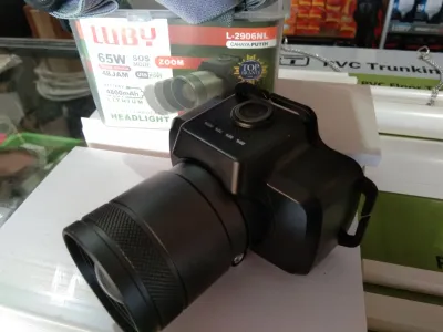 senter kepala luby zoom 2906 alumunium 65wat super terang