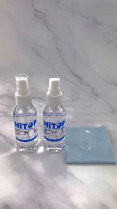 น้ำยาเช็ดทำความสะอาดเลนส์แว่นตา น้ำยาเช็ดจอคอม น้ำยาเช็ดจอโทรศัพท์ ขนาด60ml ขนาด 250ml