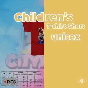 Character Terno T-Shirt & Shorts Set for Boys and Girls - Fun Prints Soft Cotton Sizes 1-11 Years Old