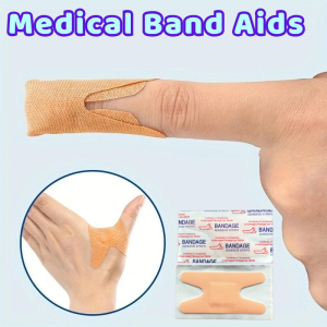 H Shape Medical Waterproof Band First Aid Finger Bandages Wound Care Bandage 50/100PCS