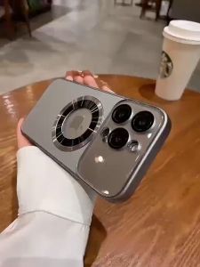 AG Ultra Lens Frosted Case IPHONE 12 13 14 15 PRO MAX: Proteksi Eksterior & Pelindung Goggles HD Lens Film