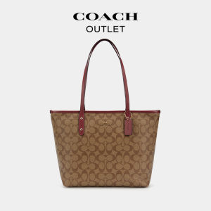 COACH/Outlet Ladies Classic Presbyterian CITY Shoulder Bag Tote Bag