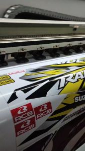 Striping Hologram Satria FU 150 - Stiker Variasi Decal Motor Satria FU 150 Facelift Racing v2 (2013-2015)