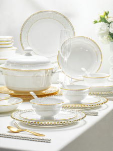 mornenjoy | Luxurious Ceramic Tableware Set