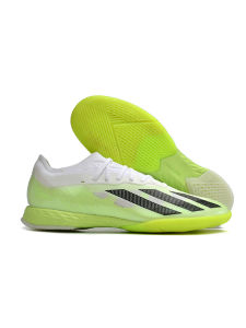 Xiaolei Football Shoes X Series Indoor Flat Bottom IC Tendon Sole Youth Training Shoes Lightweight Breathable Shock Absorber