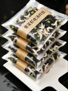 ZHENSHANGZUI | Child-friendly Sea Vegetable Egg Flower Soup Mix Quick Cooking