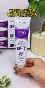 Pasta gigi pemutih gigi SP-7 pasta gigi pasta gigi probiotik pemutih gigi pemutih gigi dan penghilang karang gigi niacinamide nenghilangkan noda dari karang gigi kuning pasta gigi pemutih menyegarkan nafas perawatan mulut