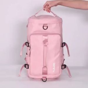 【VIDKHSY Store】Large Travel Bag for Women & Men - Waterproof Duffle Backpack Gym Sports Handbag Big Capacity Multi-Functional Weekender Bag