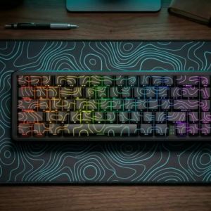 ONIKUMA G67 67-Key Wired Gaming Keyboard | Custom Magnetic Axis Low Latency Hot-Swappable for Esports