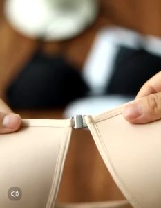 VANNESA Bra / BH Kancing Depan Backless motif Tally cup kecil Busa tipis 030