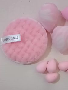 10Pcs Makeup Sponge Set with Reusable Clean Sponge Puff Soft Multi‑Size Cosmetic Tools for Foundation Cream Liquid Powder Makeu