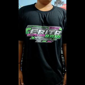 KAOS TSHIRT BAJU DISTRO CERITA DIJALAN RAYA MASA MUDA DIATAS RODA BLACK