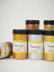 Metallic Acrylic Paint 60/100/300ml Artist Painting Acrylic Colour Canvas Painting Medium