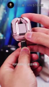 ( HÀNG MỚI 2025 ) Tai nghe bluetooth KY9 Ultrapods Pro cảm ứng bass hay siêu nhỏ gọn có mic đàm thoại nghe nhạc cực hay - Lỗi 1 đổi 1