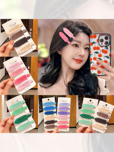 กิ๊บติดผมแบบไม่มีรอยสำหรับผู้หญิง 2025 รุ่นใหม่ กิ๊บติดผมด้านข้าง ทรงปากเป็ด สำหรับแต่งผมและตกแต่งหัว ดีไซน์เก๋ไก๋และทันสมัย