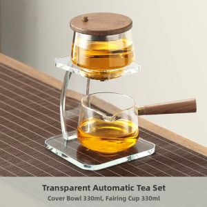 SHANGYANFANG | Glass Tea Strainer Teapot with Tea Filter for Small Qinggan Tea