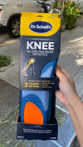 HÀNG MỸ Lót giày Dr. Scholls Knee Pain Relief Orthotics giảm đau đầu gối