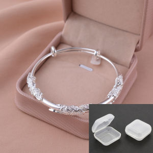 925 Sterling Silver Floral Bracelet Womens Fashion Jewelry Simple Ring Design Young Style Hand Accessory Elegant Luxury