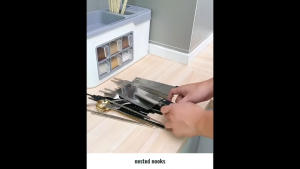 360 Degree Rotating Kitchen Knives Holder Cutlery Storage Large Capacity Organizer Chopsticks Knife Holder