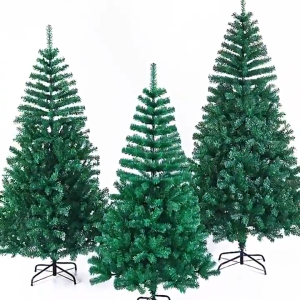 【Daily Suki Store】2 Color Christmas Tree 2/3/4/5/6FT Premium Quality Thick Branches for Home Office Party Xmas Decor