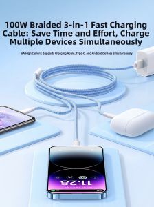 Nengshi | Car Usable Multi-Brand Fast Charger 100W Type-C Cable