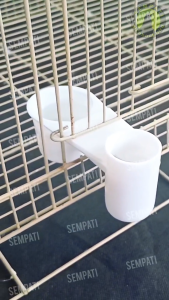 SEMPATI Tempat Minum OTOMATIS Untuk Burung Lovebird Merpati Kenari Tempat Minum Kucing Kelinci Anjing Hamster Sugar Glider Wadah Minum Dispenser Cepuk Water Cup Import SDKMR