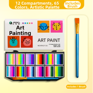 Marie’s | Water-soluble Washable Face and Body Paint Tools Set for Kids