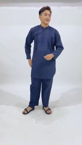 Raisma - Baju Setelan Pakistan Pria Baju Kurta Pamenan Perlengkapan Umroh Haji
